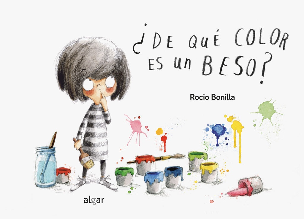 ¿DE QUE COLOR ES UN BESO? CARTONE | ROCIO BONILLA