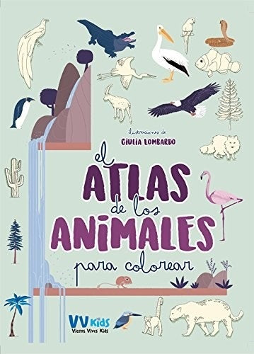 ATLAS DE LOS ANIMALES PARA COLOREAR | LOMBARDO GIULIA