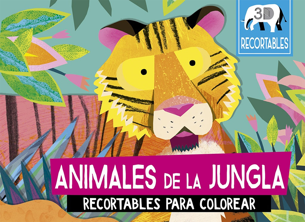 ANIMALES DE LA JUNGLA - RECORTABLES 3D | NATASHA DURLEY