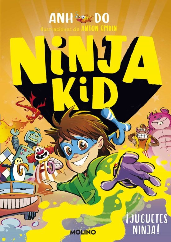 NINJA KID 7. JUGUETES NINJA! | ANH DO