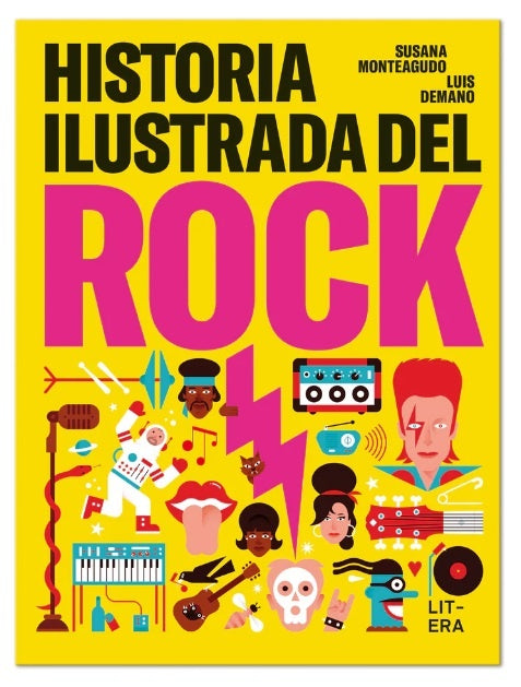 HISTORIA ILUSTRADA DEL ROCK | SUSANA MONTEAGUDO