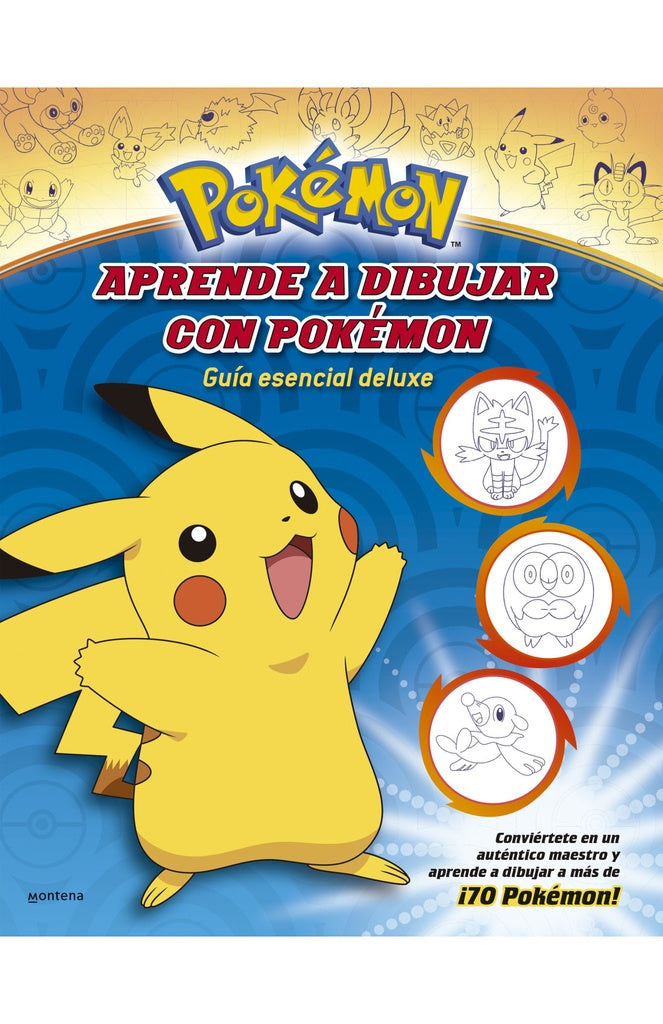 APRENDE A DIBUJAR POKEMON: GUIA ESENCIAL DELUXE | POKEMON