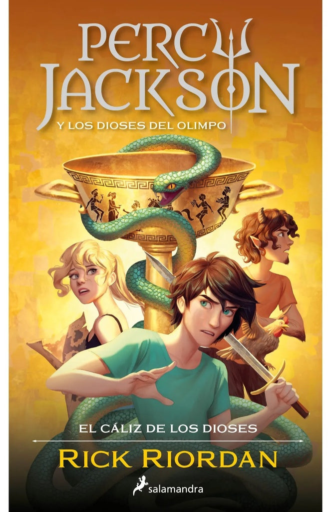 PERCY JACKSON Y LOS DIOSES DEL OLIMPO. EL CALIZ DE LOS DIOSES | Rick Riordan