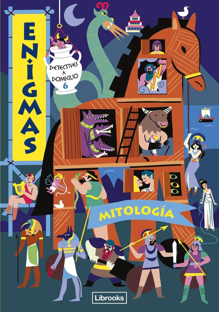 ENIGMAS, DETECTIVES A DOMICILIO 6 MITOLOGIA (Nuevo) | Margo Glantz / VV AA