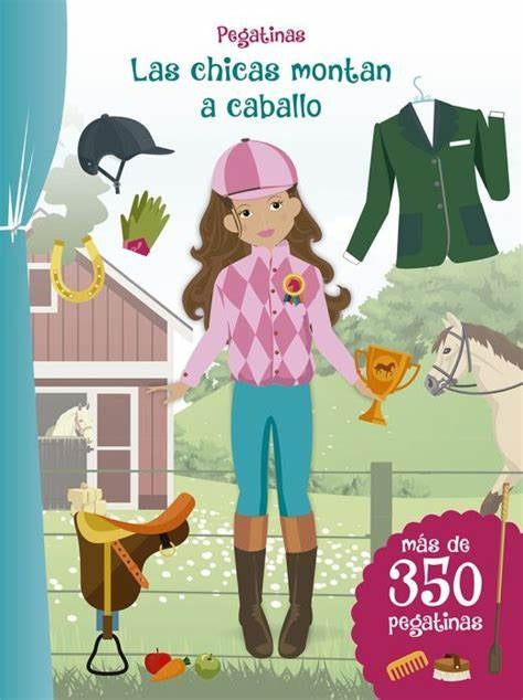 PEGATINAS. LAS CHICAS MONTAN A CABALLO (Nuevo) | Margo Glantz / VV AA