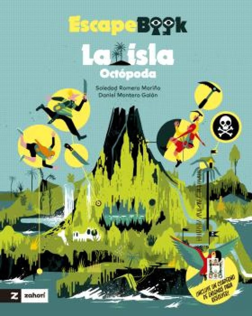 ESCAPE BOOK. LA ISLA OCTÓPODA (Nuevo) | SOLEDAD ROMERO MARIÑO / DANIEL MONTERO GALÁN