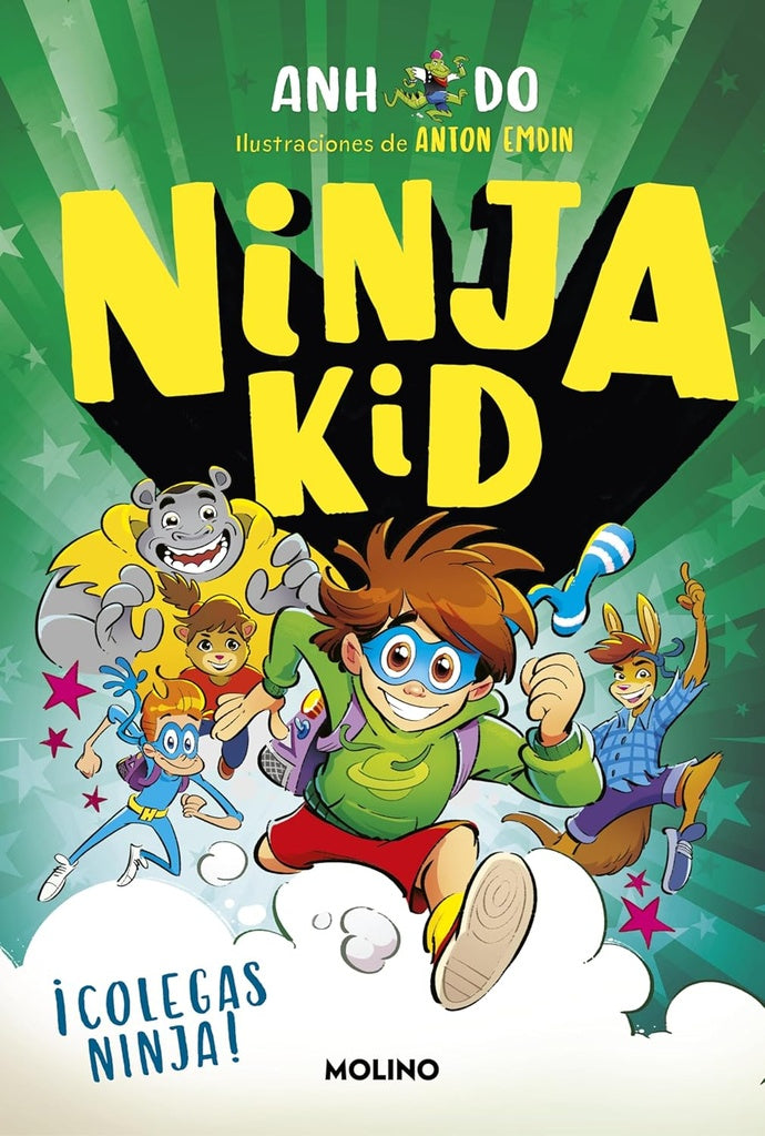 NINNJA KID 14 ¡COLEGAS NINJA! | ANH DO