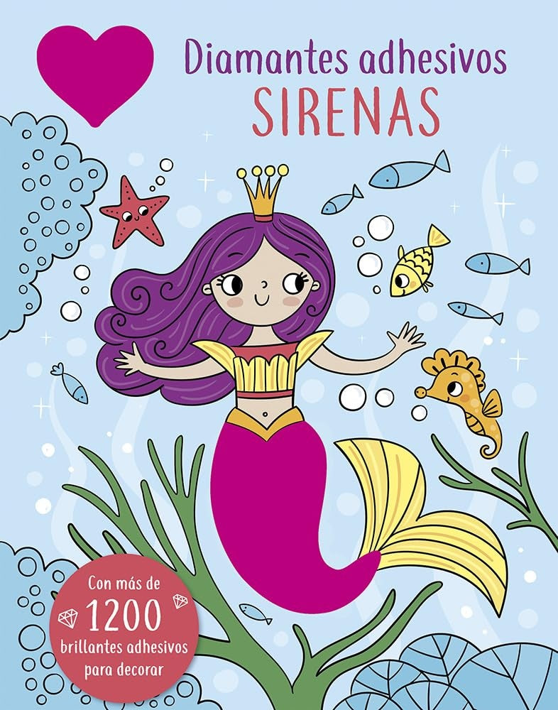 DIAMANTES ADHESIVOS. SIRENAS (Nuevo) | SARAH WADE