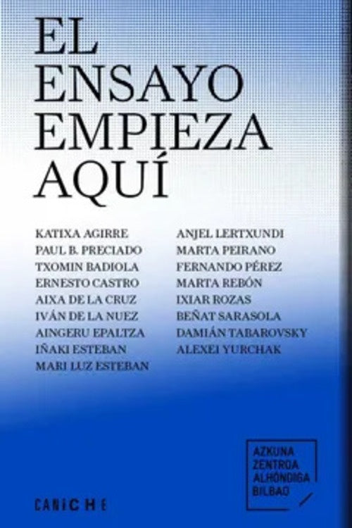 EL ENSAYO EMPIEZA AQUÍ | VARIOS