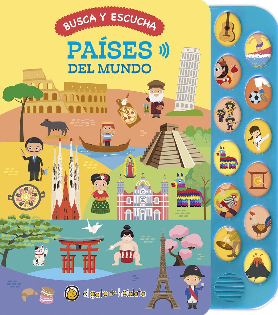 BUSCA Y ENCUENTRA PAISES DEL MUNDO - CON SONIDO | VARIOS