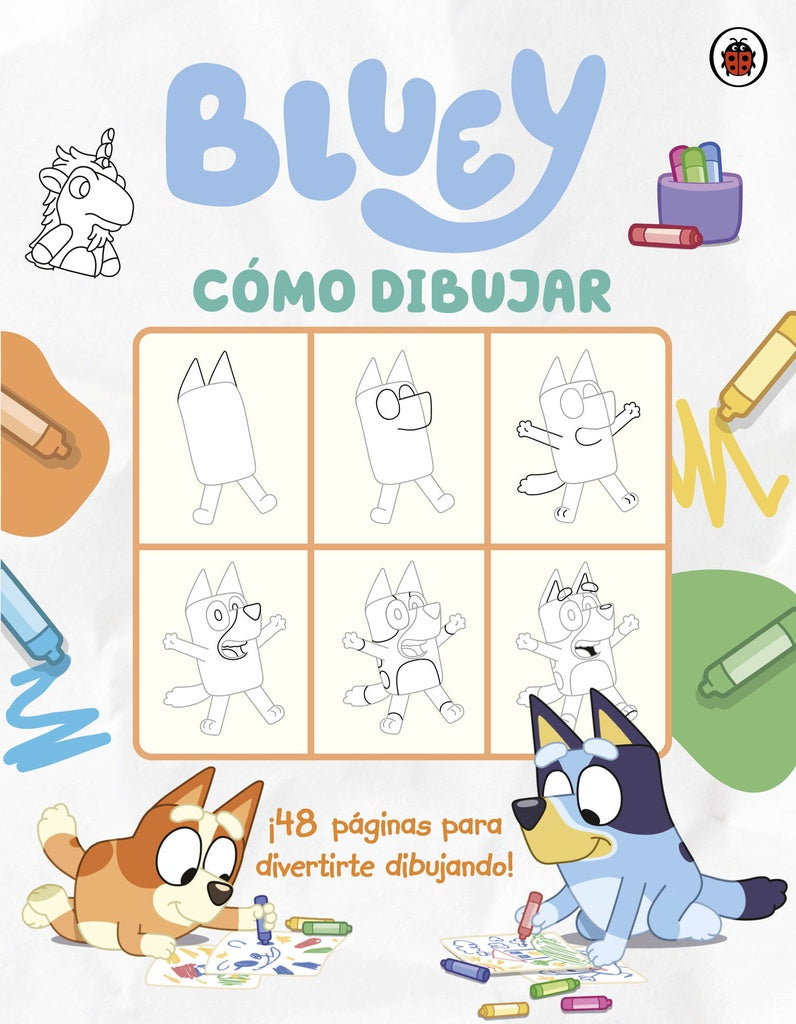 BLUEY ACTIVIDADES COMO DIBUJAR | BLUEY