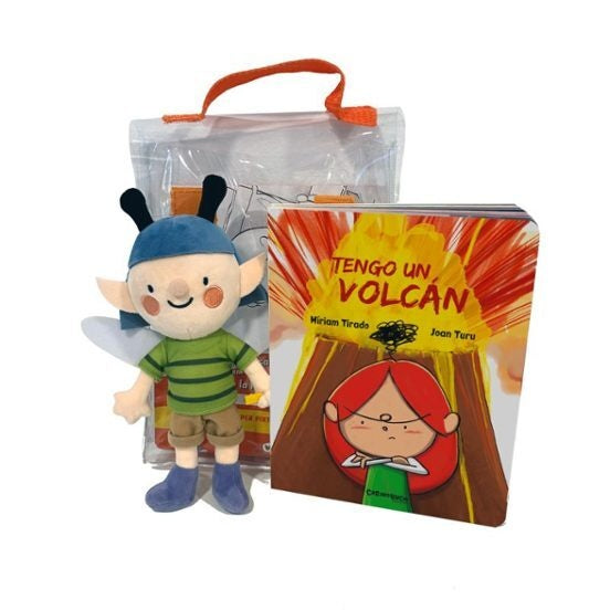 PACK TENGO UN VOLCAN - LIBRO +PELUCHE | MIRIAM TIRADO - JEAN TURU