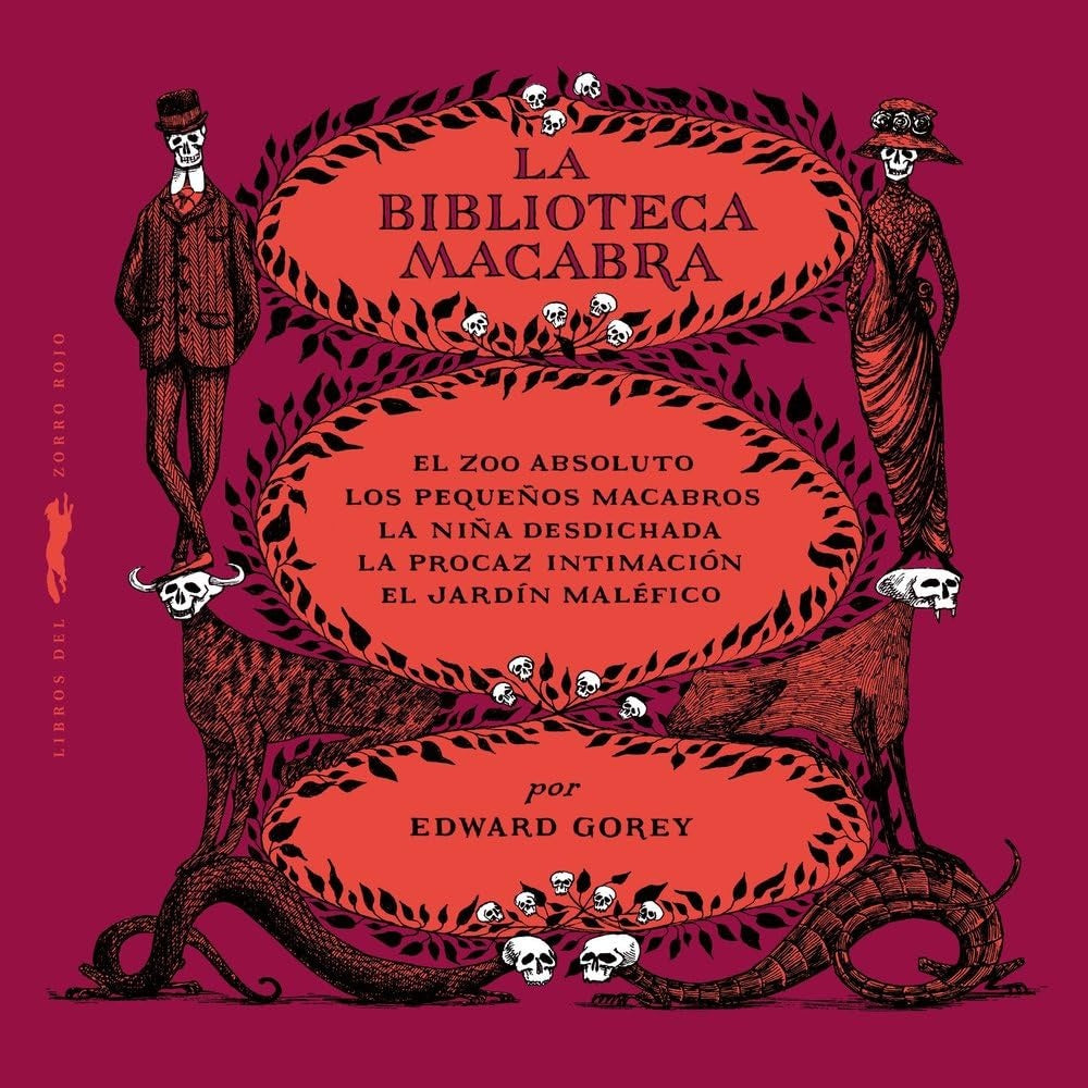 BIBLIOTECA MACABRA, LA (ESTUCHE CON CINCO VOLÚMENES) N.E. (Nuevo) | Edward Gorey