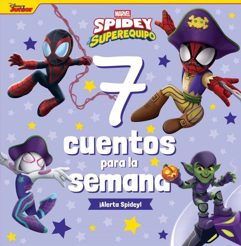 SPIDEY Y SU SUPEREQUIPO 7 CUENTOS PARA LA SEMANA | SPIDEY