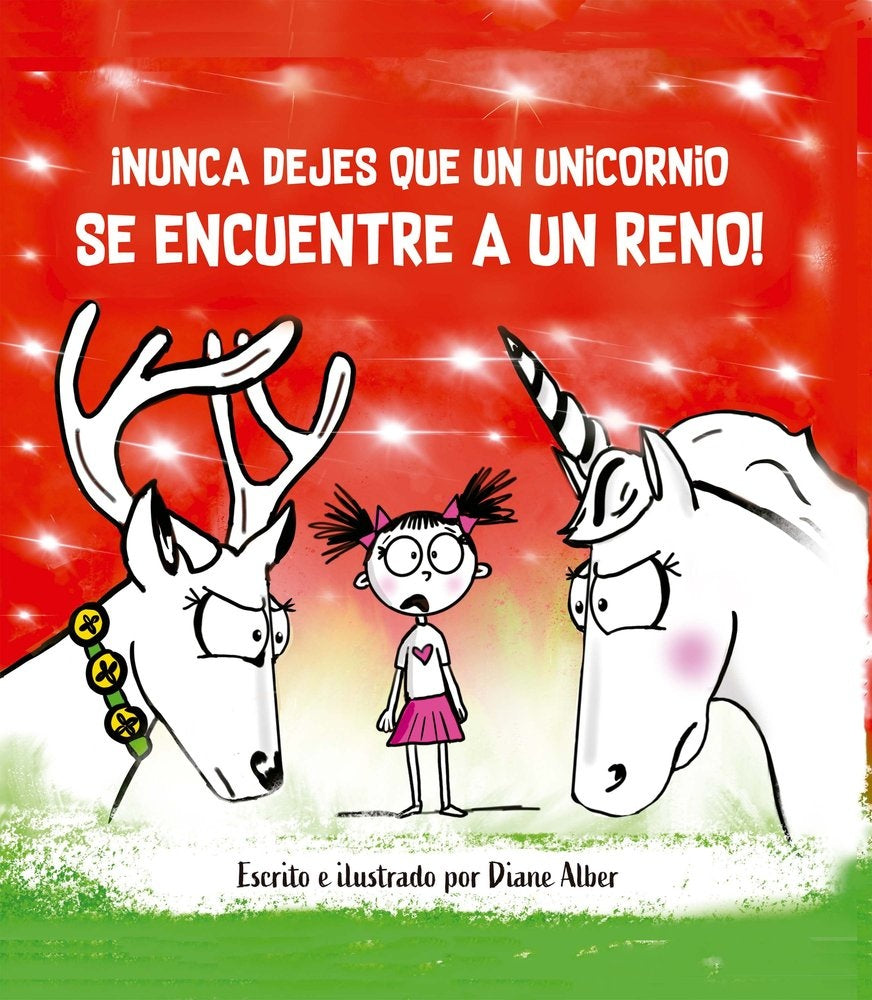 NUNCA DEJES QUE UN UNICORNIO SE ECNUENTRE A UN RENO! (Nuevo) | DIANE ALBER