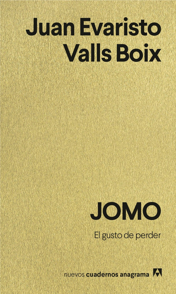 JOMO EL GUSTO DE PERDER | JUAN EVARISTO VALLS BOIX