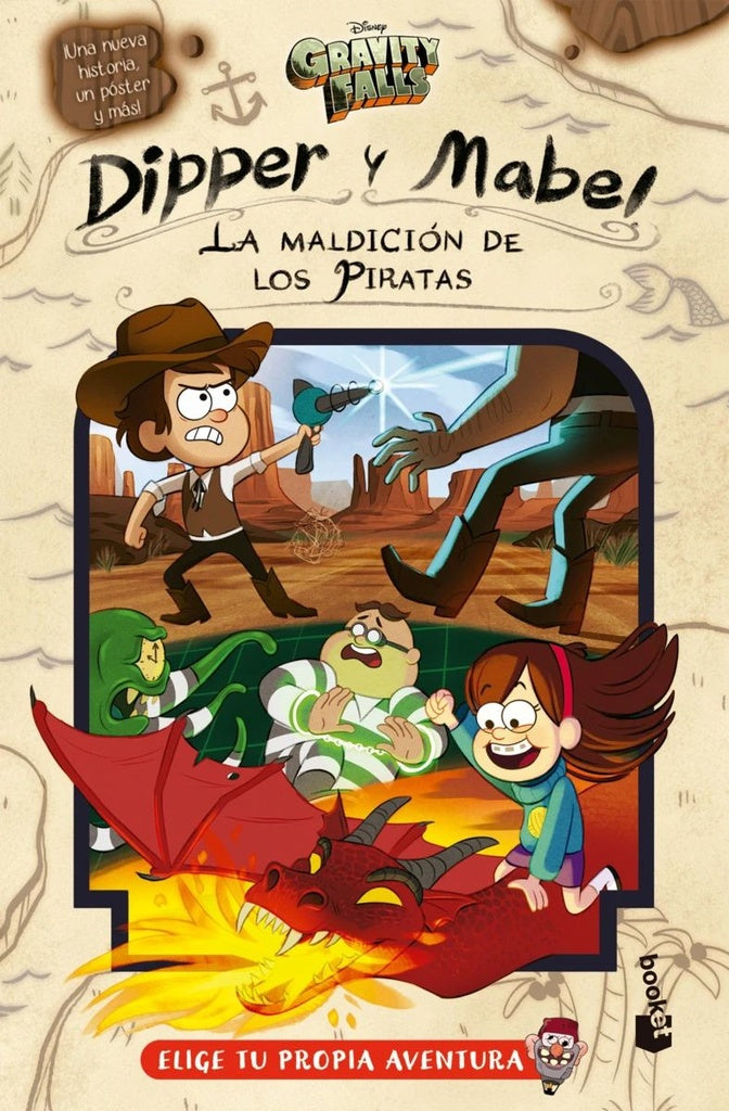 GRAVITY FALLS. DIPPER Y MABEL. LA MALDICIÓN DE LOS PIRATAS | Disney