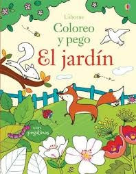 COLOREO Y PEGO EL JARDIN
