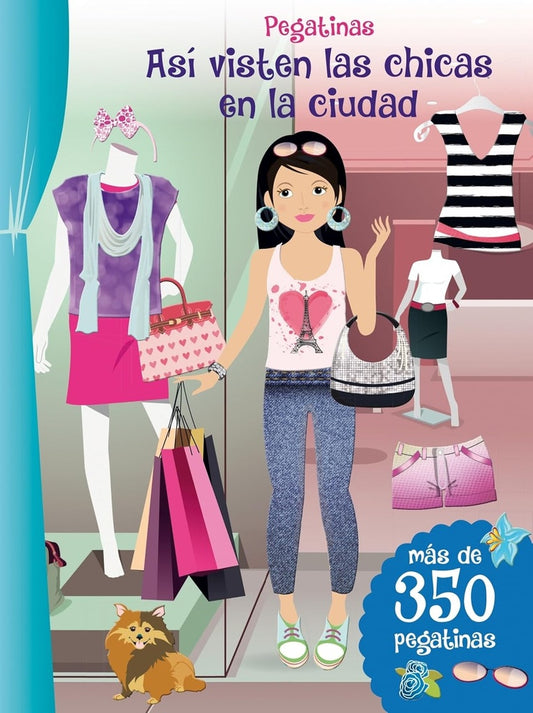 PEGATINAS. ASI VISTEN LAS CHICAS EN LA CIUDAD  (Nuevo) | VARIOS