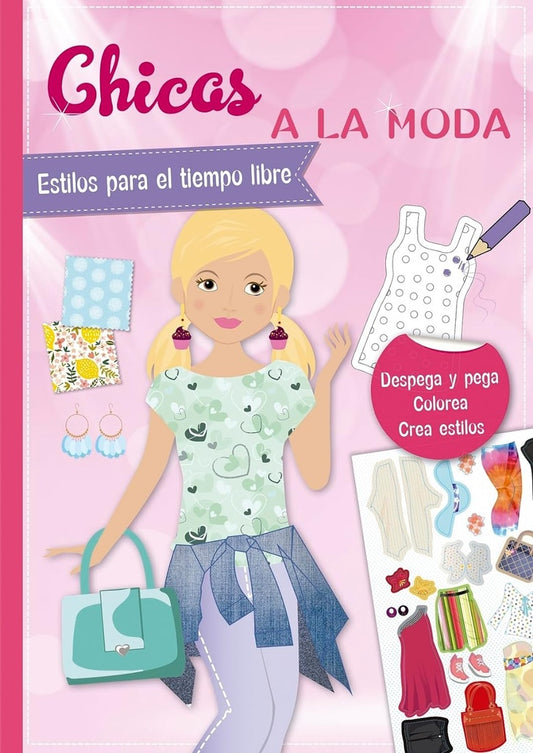 PEGATINAS. CHICAS A LA MODA  (Nuevo) | SCHINDLER EVA
