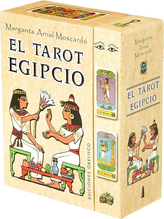 TAROT EGIPCIO, EL (ESTUCHE) | MARGARITA ARNAL MOSCARDO