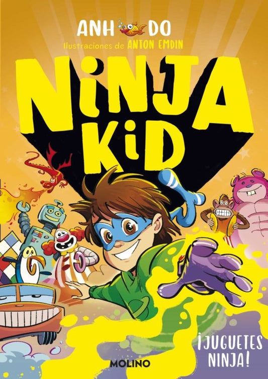 NINJA KID 7. JUGUETES NINJA! | ANH DO