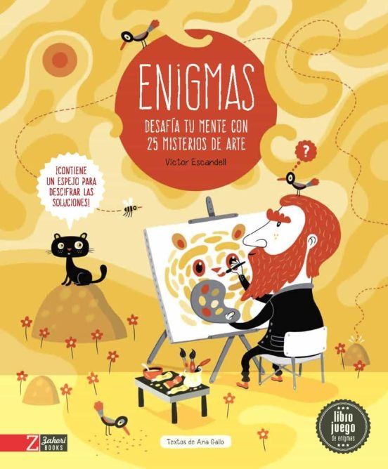 ENIGMAS. DESAFIA TU MENTE CON 25 MISTERIOS DE ARTE | Ana Gallo
