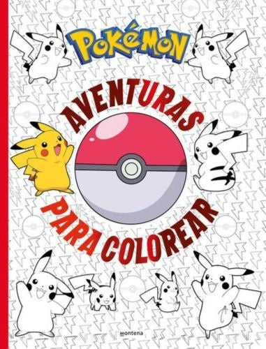 POKEMON. AVENTURAS PARA COLOREAR | VARIOS AUTORES