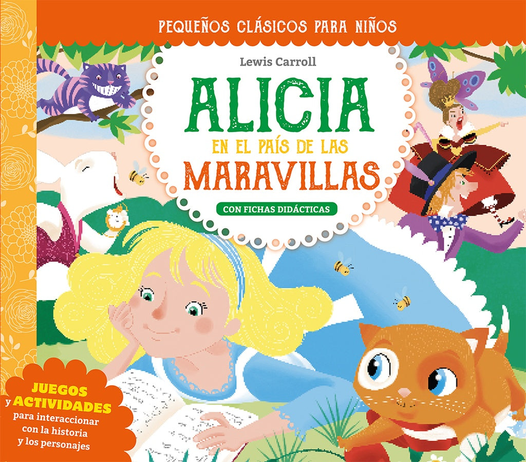 PEQUEÑOS CLASICOS PARA NIÑOS. ALICIA EN EL PAIS | Lewis Carroll/Pat Andrea