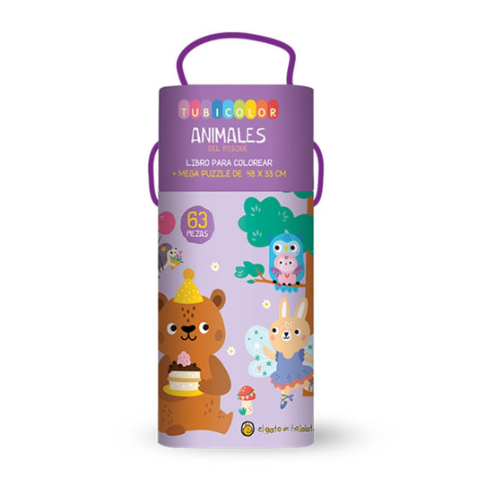 TUBI COLOR -ANIMALES DEL BOSQUE | VARIOS AUTORES