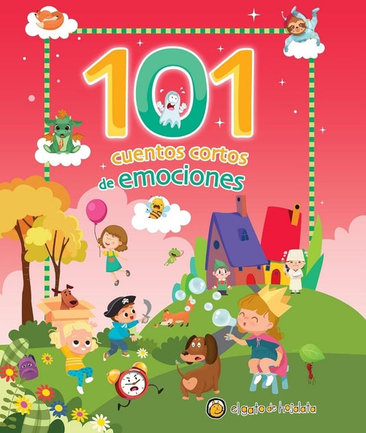 101 CUENTOS CORTOS DE EMOCIONES TAPA ACOLCHADA | VARIOS AUTORES