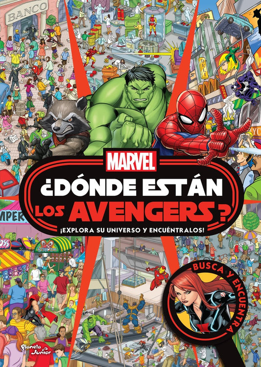 ¿DONDE ESTAN LOS AVENGERS?