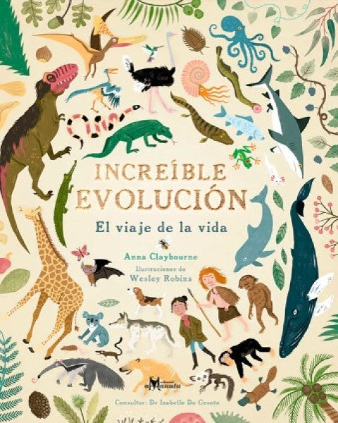 INCREÍBLE EVOLUCIÓN (Nuevo) | Anna Claybourne