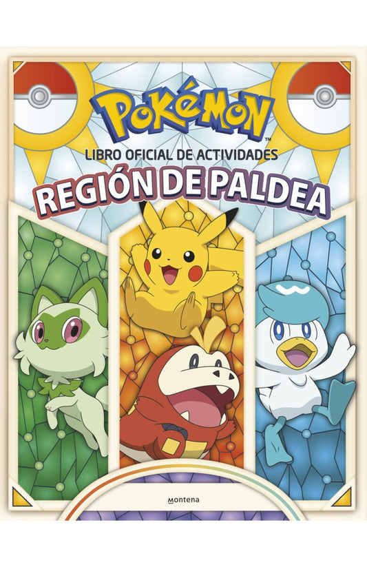 POKEMON LIBRO ACTIVIDADES PALDEA