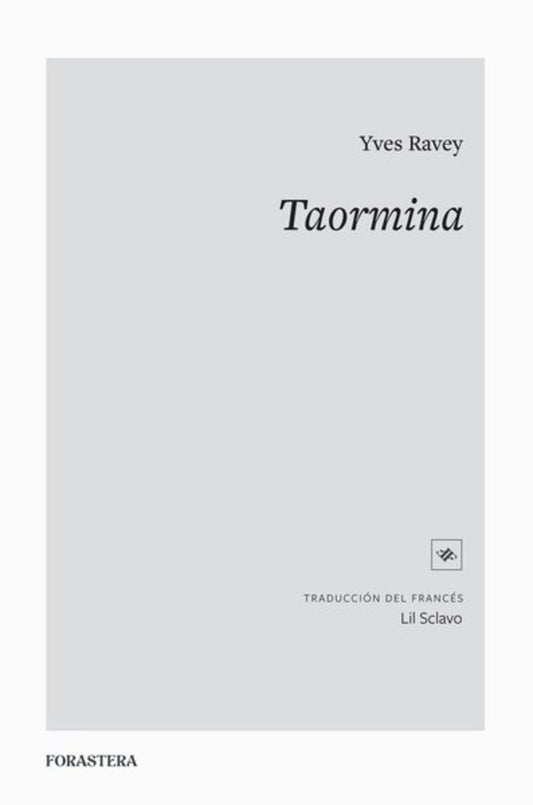 TAORMINA | Yves Ravey
