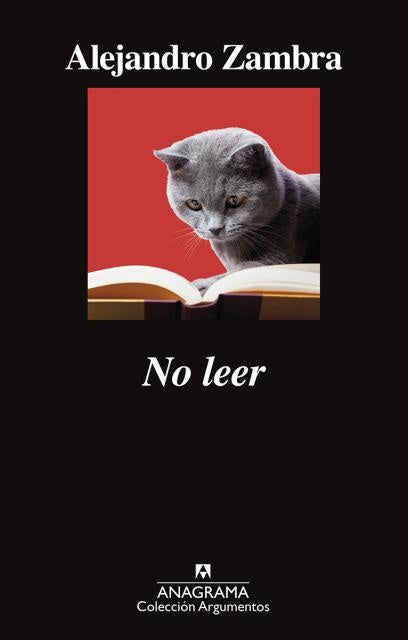 NO LEER | Alejandro Zmbra