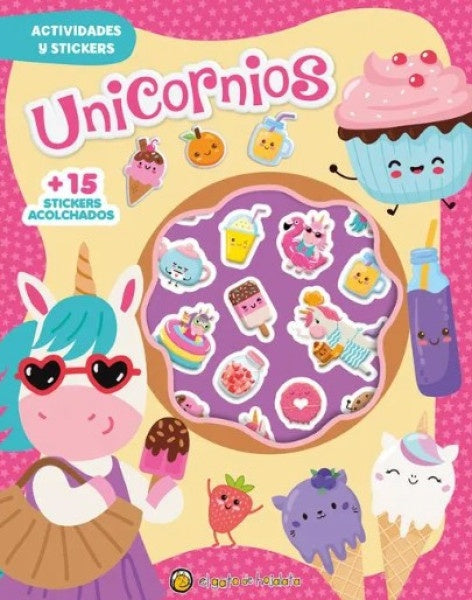 STICKERS ACOLCHADITOS - UNICORNIOS | VARIOS AUTORES