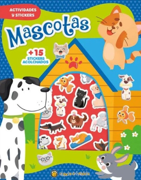 STICKERS ACOLCHADITOS - MASCOTAS | VARIOS AUTORES