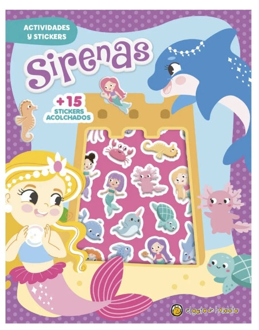 STICKERS ACOLCHADITOS - SIRENAS | VARIOS AUTORES