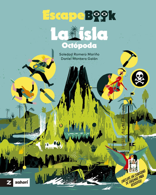 ESCAPE BOOK. LA ISLA OCTÓPODA (Nuevo) | SOLEDAD ROMERO MARIÑO / DANIEL MONTERO GALÁN