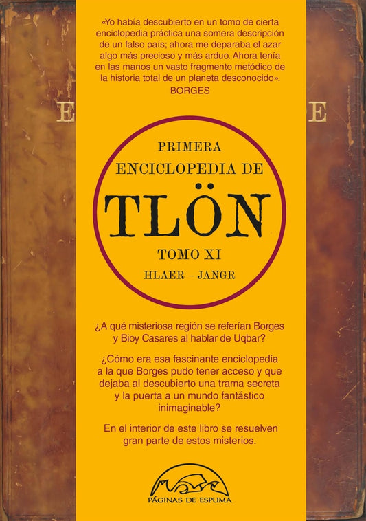 PRIMERA ENCICLOPEDIA DE TLON | HLAER -  JANER