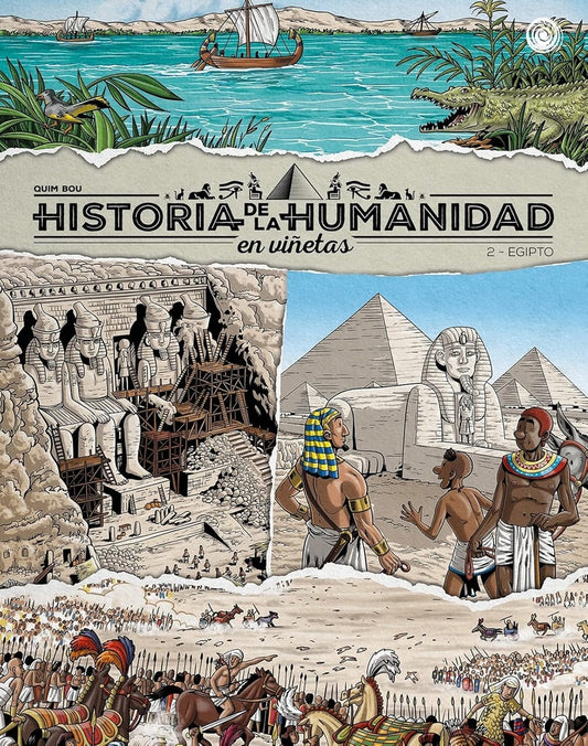 HISTORIA DE LA HUMANIDAD EN VIÑETAS - 2 EGIPTO | QUIM BOU