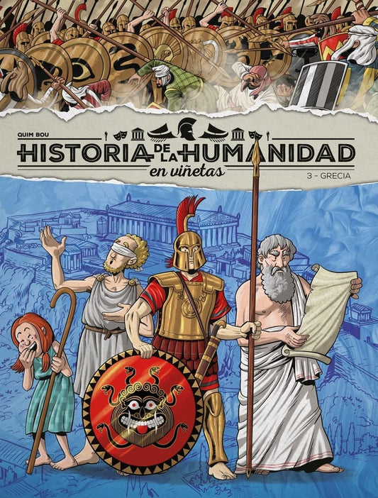 HISTORIA DE LA HUMANIDAD EN VIÑETAS - 3 GRECIA | QUIM BOU