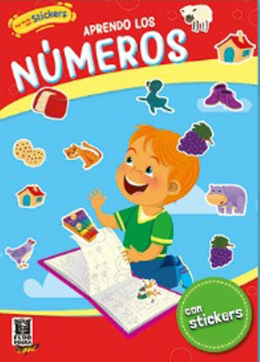 APRENDO LOS NUMEROS CON STICKERS | APRENDO