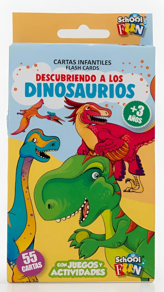 CARTAS EDUCATIVAS DESCUBRIENDO LOS DINOSAURIOS | VARIOS
