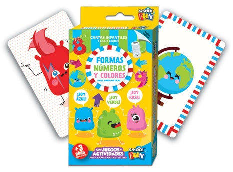 CARTAS EDUCATIVAS FORMAS NUMEROS Y COLORES | VARIOS