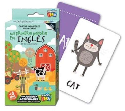 CARTAS EDUCATIVAS MIS PRIMERAS PALABRAS EN INGLES | VARIOS
