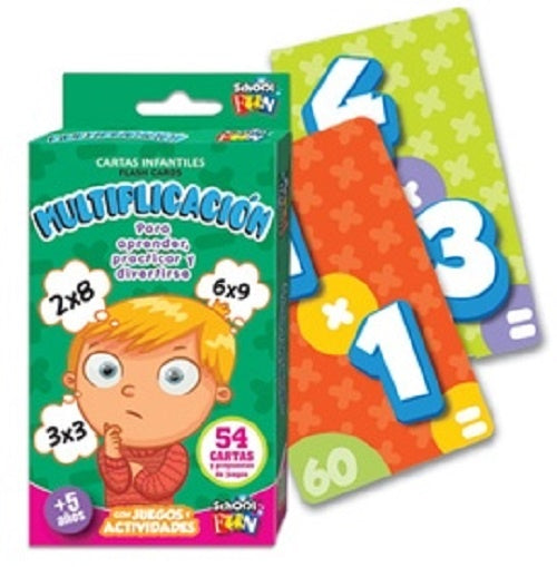 CARTAS EDUCATIVAS MULTIPLICACIÓN | VARIOS