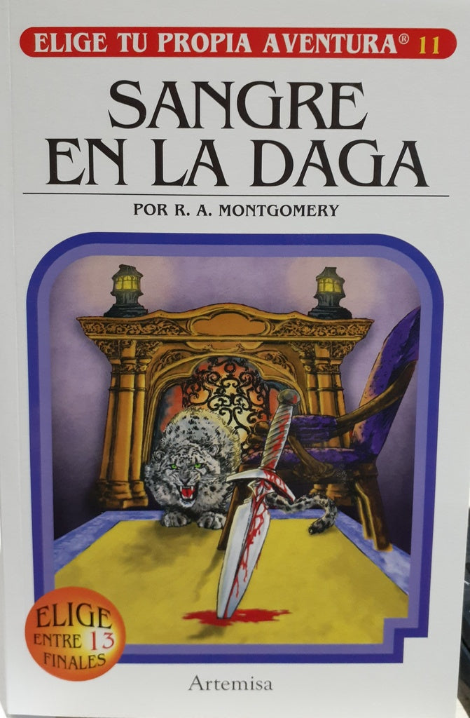 ELIGE TU PROPIA AVENTURA 11 SANGRE EN LA DAGA | Montgomery