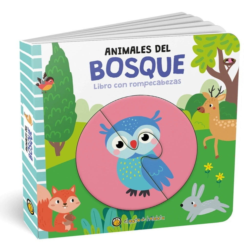 ANIMALES DEL BOSQUE JUEGO Y DESCUBRO ROMPECABEZAS | VARIOS